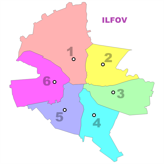 Harta saloane Bucuresti